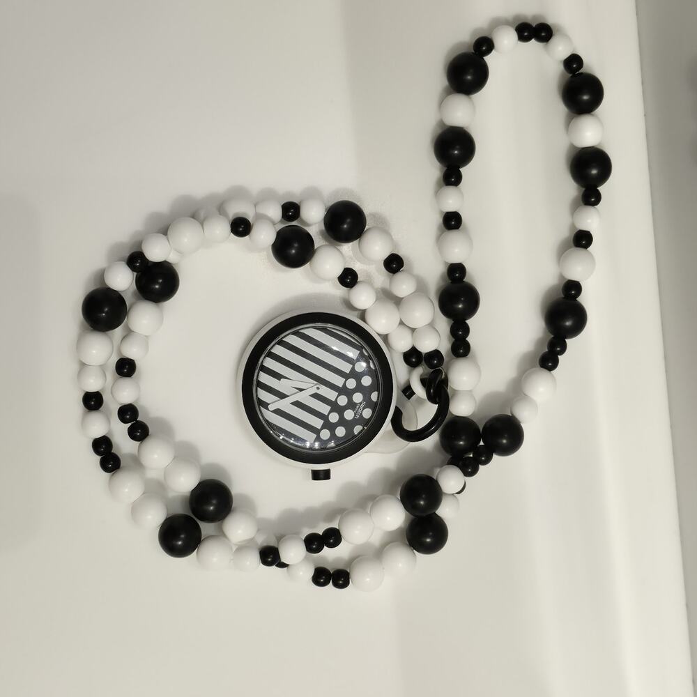 Swatch POPPINGPOP BEADS PNW102N Pop Swatch Necklace Watch NEW NIB Y2K Rare